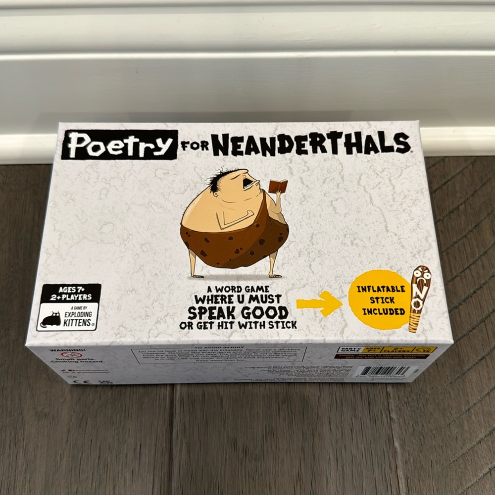 Poetry for Neanderthals game